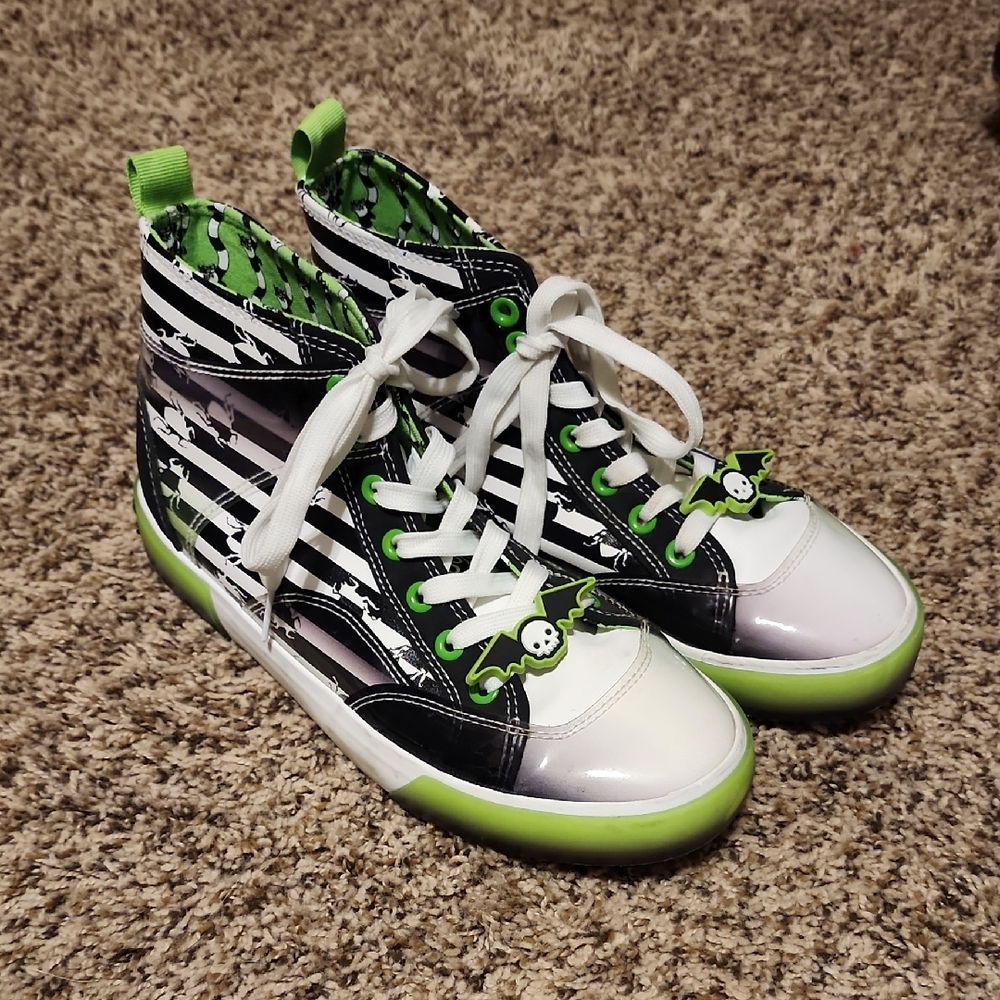 Beetlejuice High-Top Sneakers